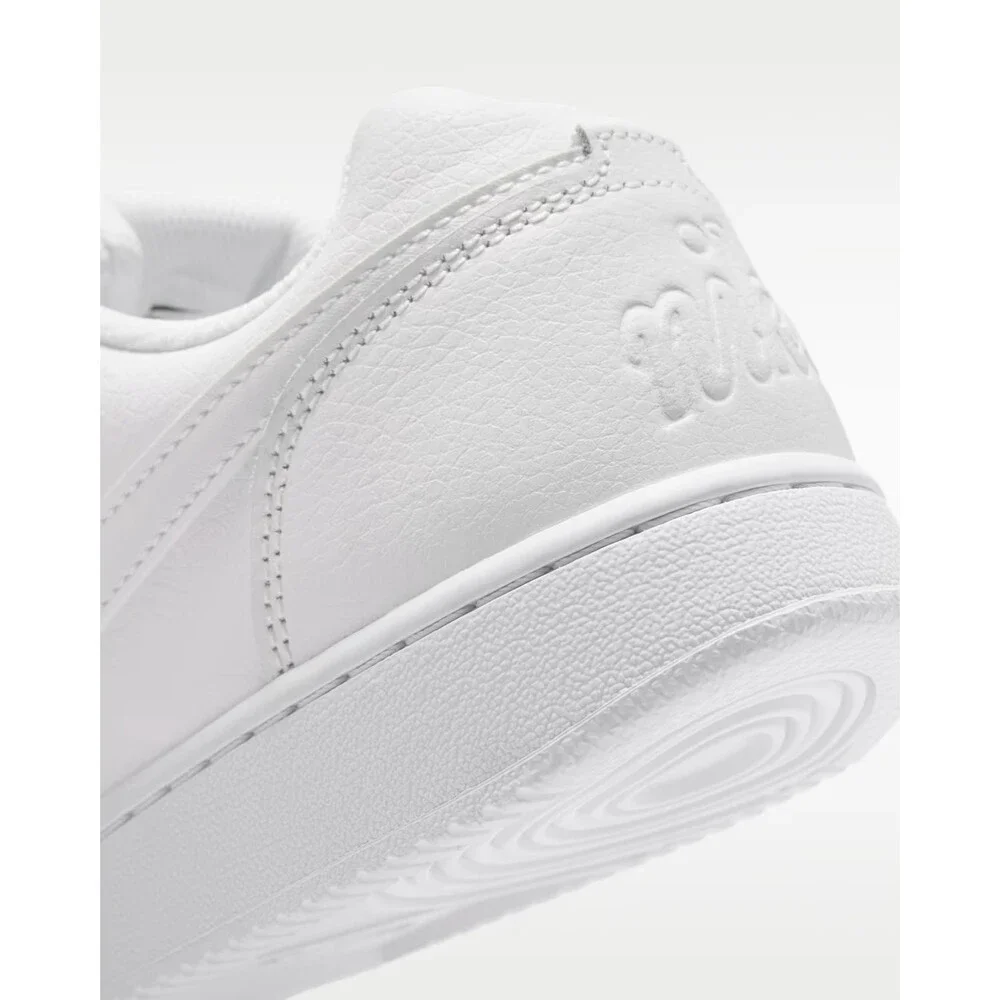 Nike Ebernon Low AQ1779-100 Sneakers Women's US 5 W White Leather Shoes HTAT1489